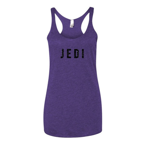 Women's JEDI Stars Racerback Tank -  - Purple Rush / XS - srce threads - 5