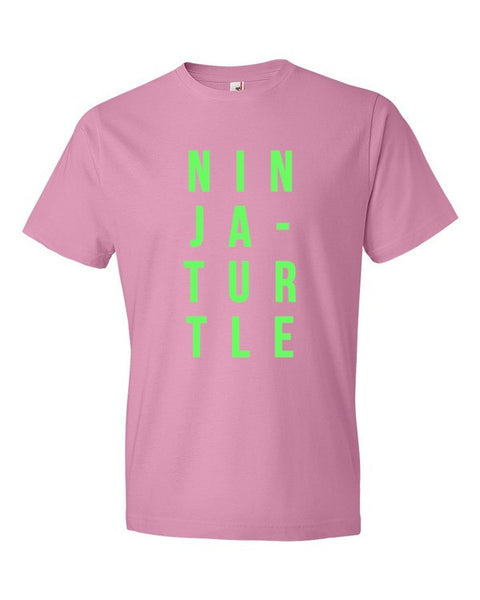 Short Sleeve Neon Ninja Turtle T-Shirt -  - CharityPink / S - srce threads - 15