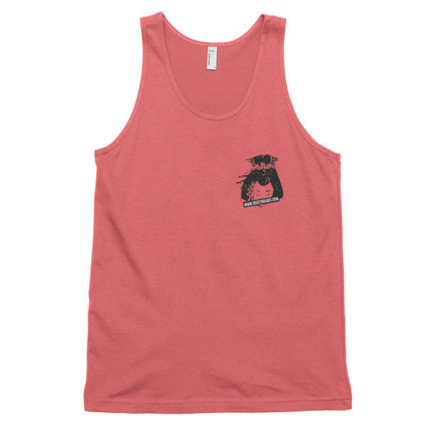 Classic SRCE Geisha Brand Censor Tank Top (Unisex) -  - Coral / XS - srce threads - 13