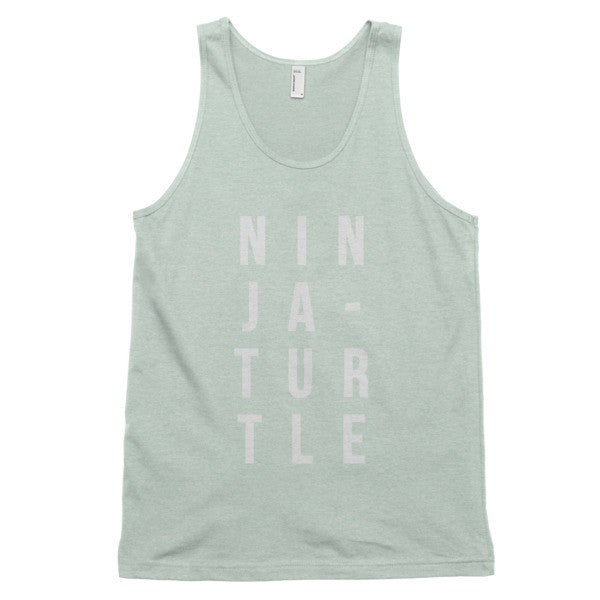 Classic Ninja-Turtle Tank Top (Unisex) -  - Ash Grey Sea Foam / XS - srce threads - 8