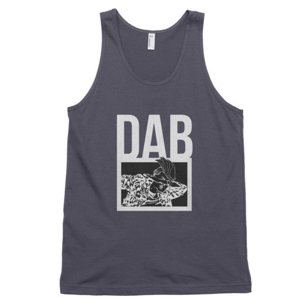"Dab Trump" Negative Invert Tank Top (Unisex) -  - Asphalt / XS - srce threads - 2