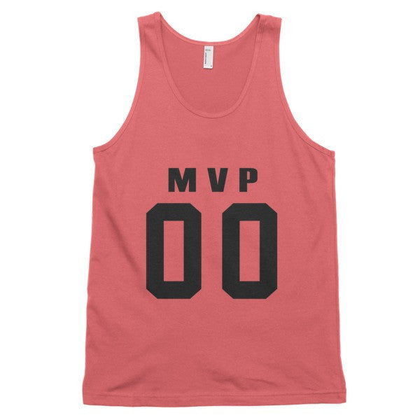 Classic "MVP Double Zero" Tank Top (unisex) -  - Coral / XS - srce threads - 14