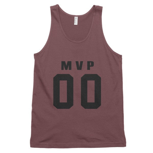 Classic "MVP Double Zero" Tank Top (unisex) -  - Truffle / XS - srce threads - 11