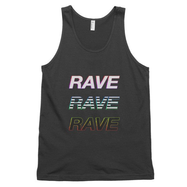 Classic Trip RAVE Tank Top (Unisex) -  - Black / XS - srce threads - 2
