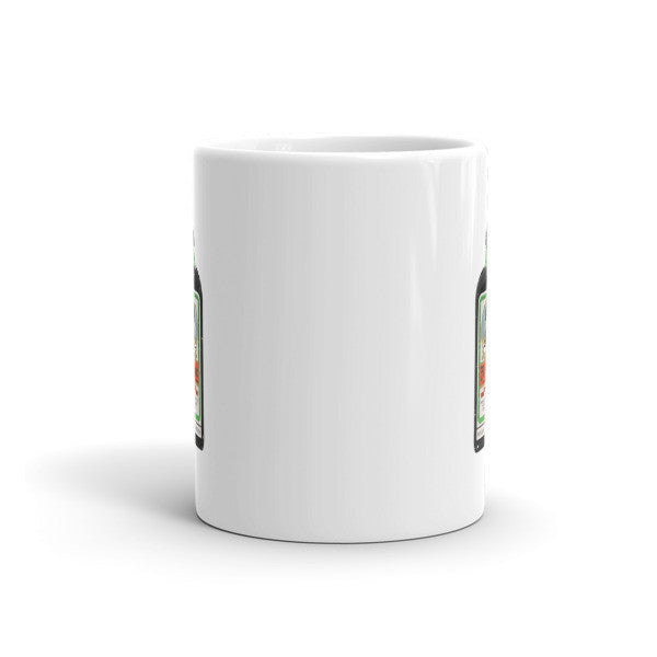 "Jagr - Liquer of the Hockey Gods" Wake Me Up with A Shot of Jaromir Mug - Mugs -  - srce threads - 4