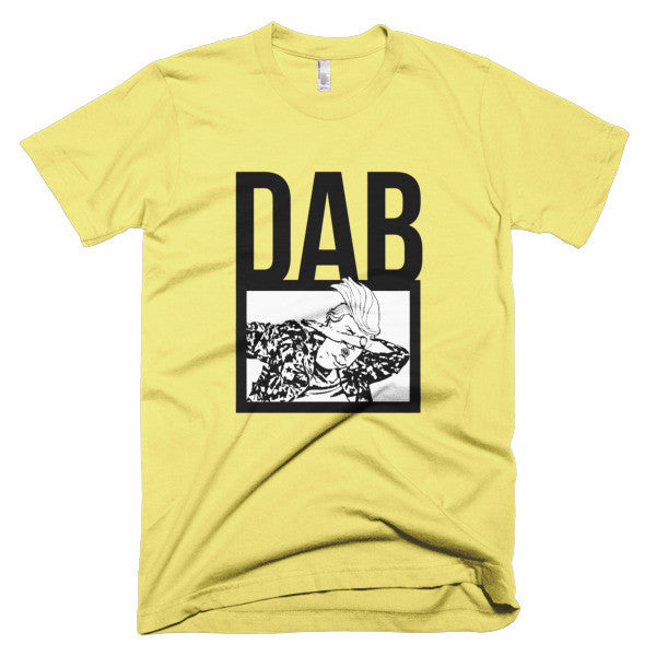 Short Sleeve Classic Bold "Dab Trump" T-Shirt (Unisex) -  - Lemon / XS - srce threads - 8