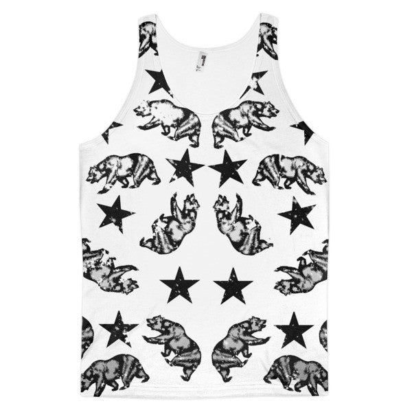 Classic Fit Cali Bear Tank Top (Unisex) -  - XS - srce threads - 1