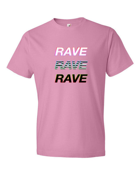 Short Sleeve Trip RAVE t-shirt -  - CharityPink / S - srce threads - 13