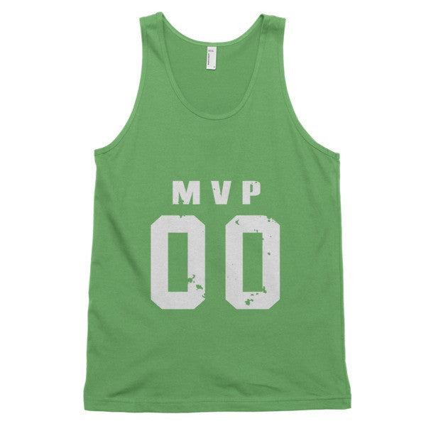 Classic MVP Double Zero White Tank Top (Unisex) -  - Grass / XS - srce threads - 9