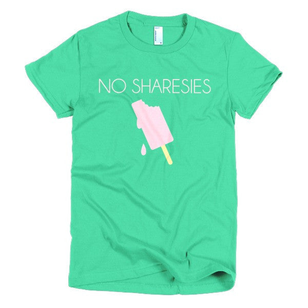 Women's "No Sharesies" Summer Drip Vintage Ice Cream Racerback T-Shirt -  - Mint / S - srce threads - 10