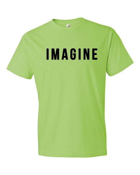 Short Sleeve Imagine Graphic T-Shirt -  - Key Lime / S - srce threads - 1