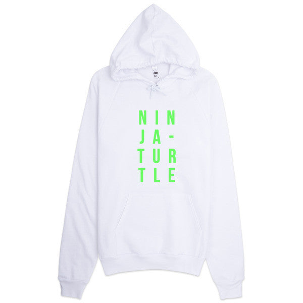 Neon Ninja-Turtle Hoodie -  - White / XS - srce threads - 1