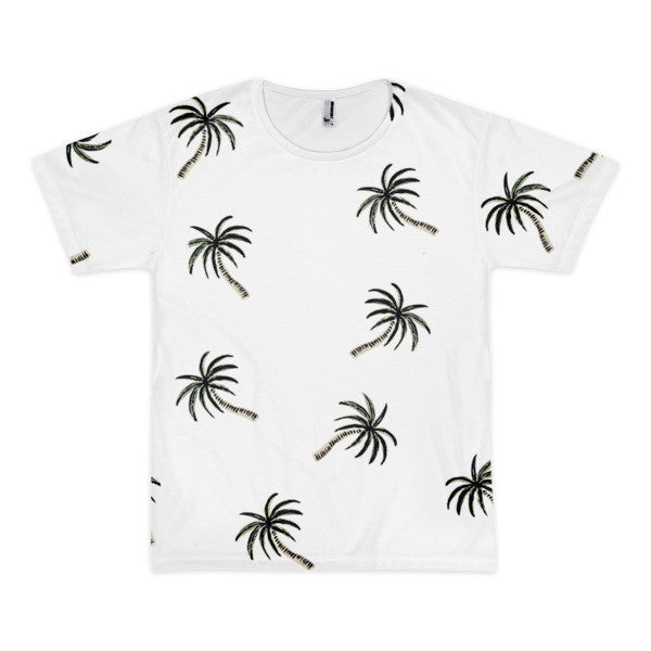 SRCE Big Palm Pattern Short Sleeve T-Shirt (Unisex) -  - XS - srce threads - 1