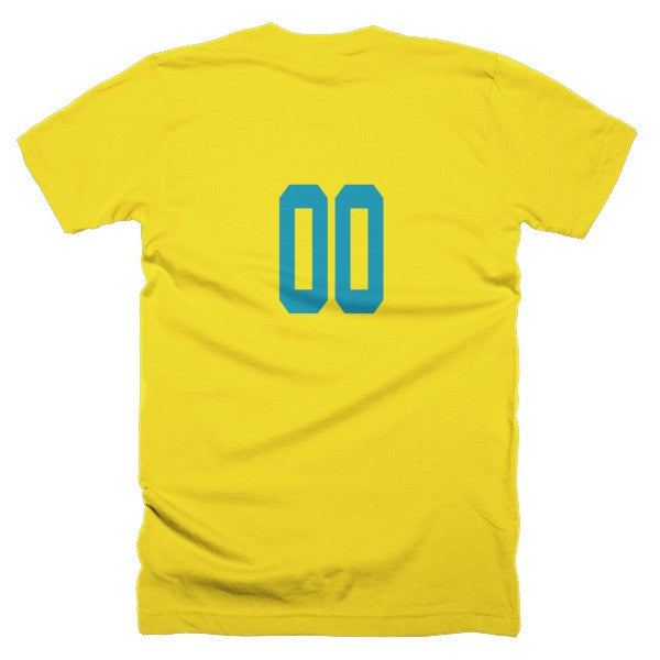 Classic "San Jose" Retro Diagonal Captain Double Zero Short Sleeve T-Shirt (Unisex) -  -  - srce threads - 22