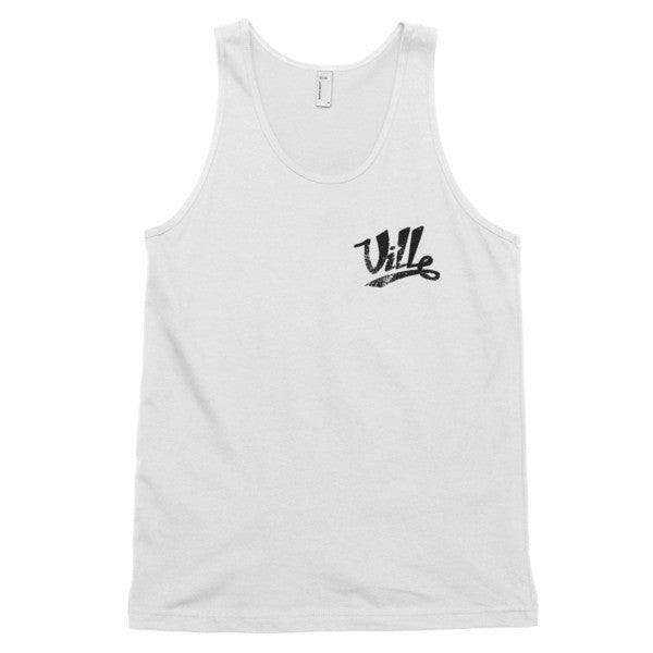 SRCE "Ville Vintage" Series Classic Tank Top (Unisex) -  - White / XS - srce threads - 1