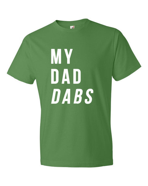 Short Sleeve My Dad Dabs T-Shirt -  - Green Apple / S - srce threads - 4