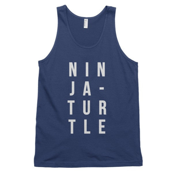 Classic Ninja-Turtle Tank Top (Unisex) -  - Navy / XS - srce threads - 3
