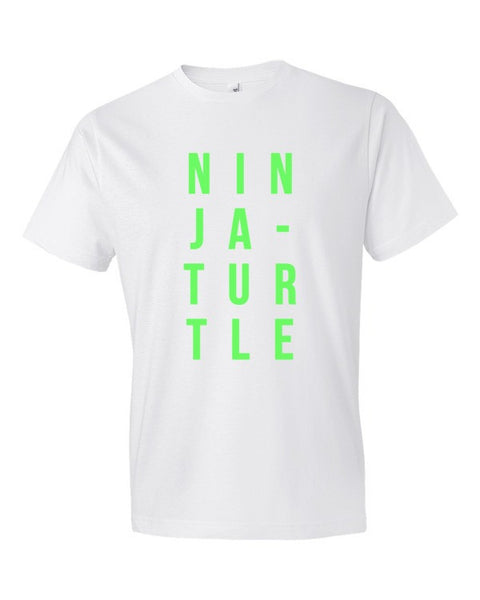 Short Sleeve Neon Ninja Turtle T-Shirt -  - White / S - srce threads - 9
