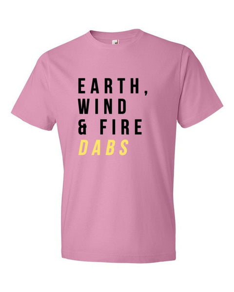 Short Sleeve Earth Wind Fire Dabs T-Shirt -  - CharityPink / S - srce threads - 12