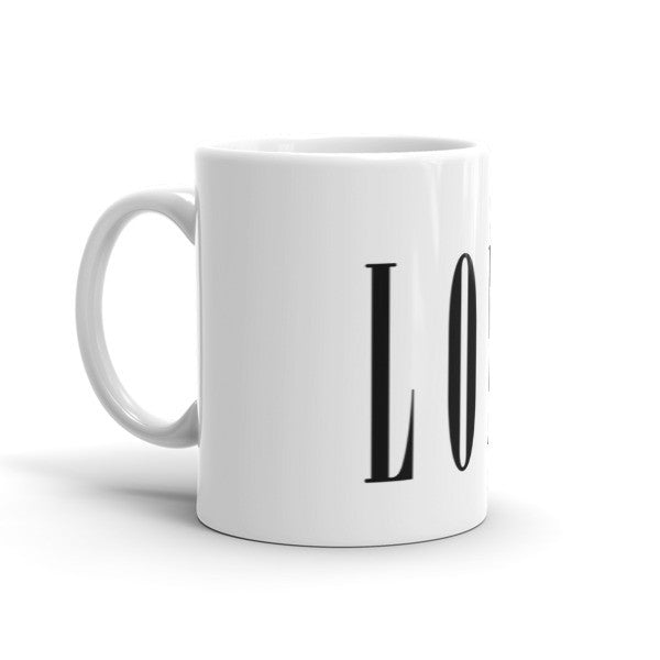 Classic LOVE Mug -  -  - srce threads - 3