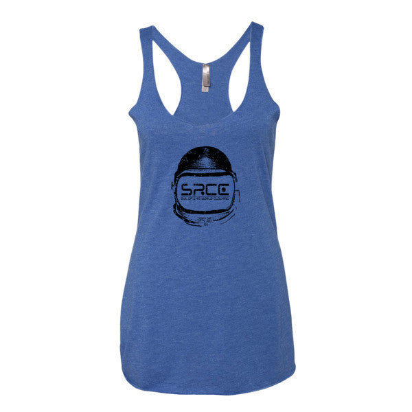 Women's SRCE Astro "Out of This World Clothing" Tank Top -  - Vintage Royal / XS - srce threads - 2