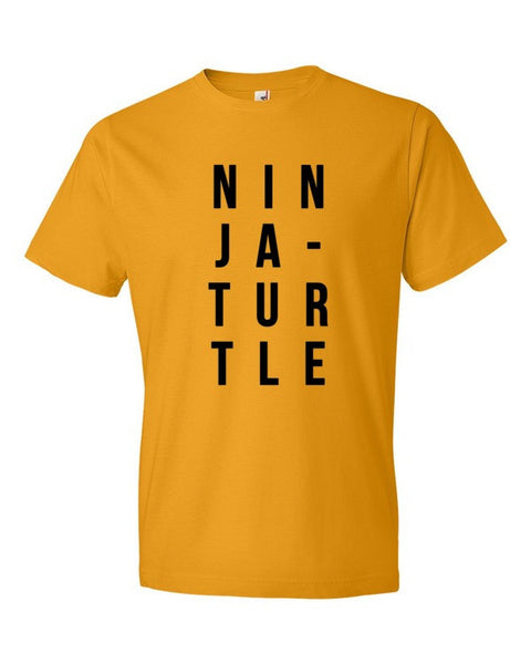 Short Sleeve Ninja-Turtle T-Shirt -  - Gold / S - srce threads - 13
