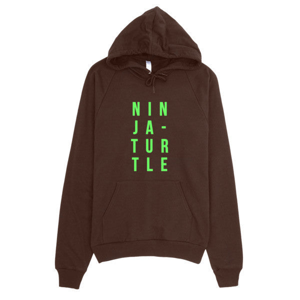 Neon Ninja-Turtle Hoodie -  - Brown / XS - srce threads - 5