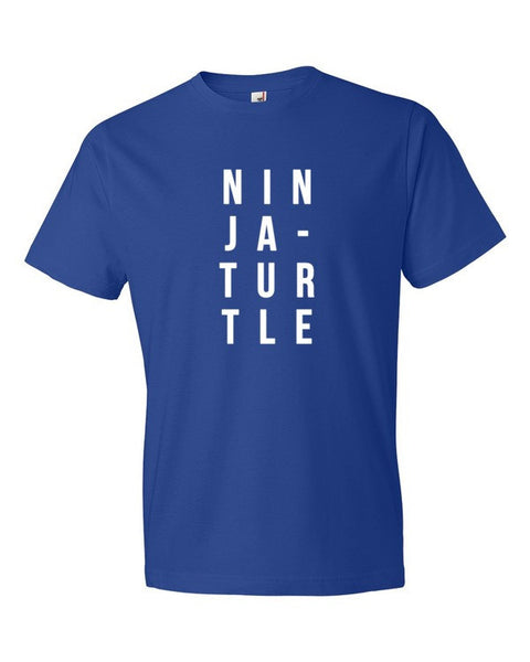 Short Sleeve White Ninja-Turtle T-Shirt -  - Royal Blue / S - srce threads - 7