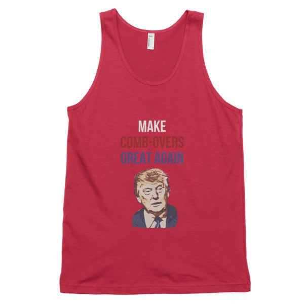 "Make Comb-overs Great Again" Classic Donald Tank Top (Unisex) -  - Red / XS - srce threads - 12