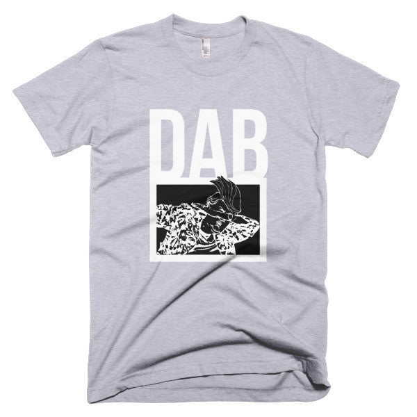 "Dab Trump" Negative Invert Short Sleeve T-shirt (Unisex) -  - Heather Grey / XS - srce threads - 5