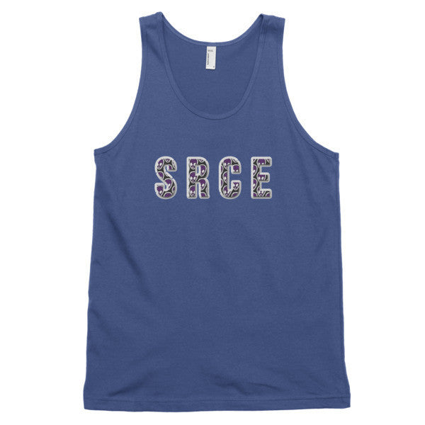 Classic SRCE Alien Purple Over Design Tank Top (Unisex) -  - Lapis / XS - srce threads - 7