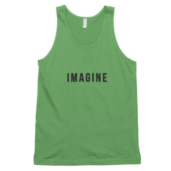 Classic Imagine Graphic Tank Top (Unisex) -  - Grass / XS - srce threads - 7