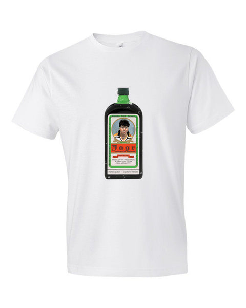 "Jagr - Liquer of the Hockey Gods" Short Sleeve T-Shirt (Unisex) -  - White / S - srce threads - 7
