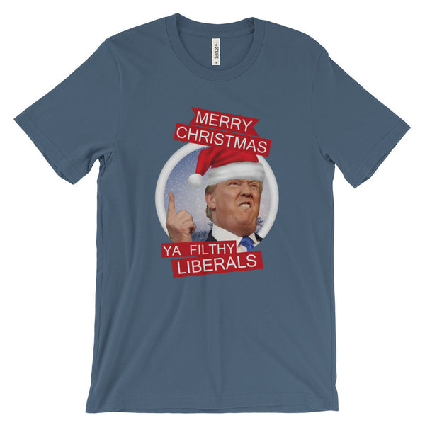 the Donald "Filthy Liberals" Short Sleeve T-Shirt (Unisex)