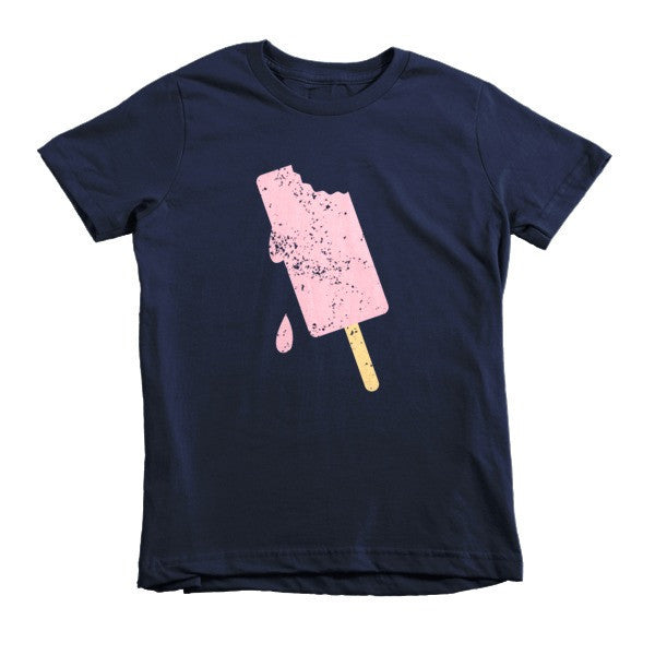 Kid's "Summer Drip" Vintage Ice Cream T-Shirt (Unisex) -  - Navy / 2yrs - srce threads - 3