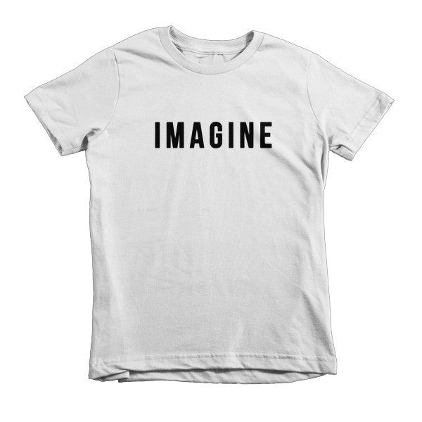Short Sleeve Imagine Graphic Kids T-Shirt -  - White / 2yrs - srce threads - 3
