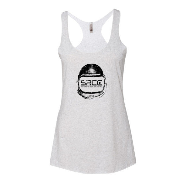 Women's SRCE Astro "Out of This World Clothing" Tank Top -  - Heather White / XS - srce threads - 4