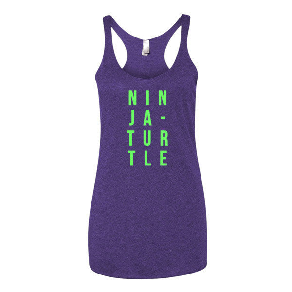 Women's Neon Ninja Turtle Summer Tank Top -  - Purple Rush / XS - srce threads - 5