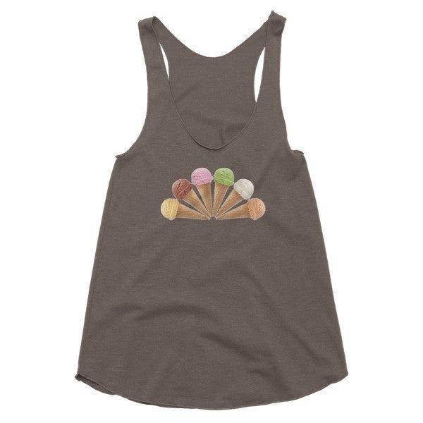 Ice Cream Summer Tank -  - Tri-Coffee / XS - srce threads - 2