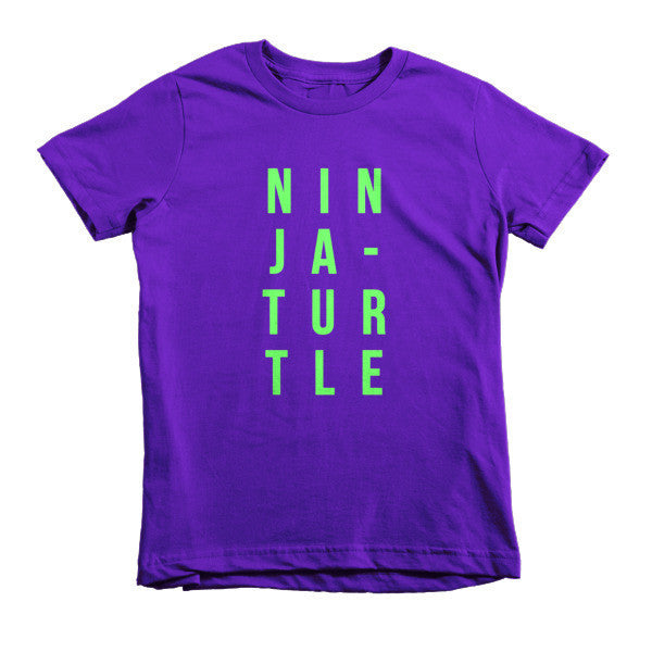 Short Sleeve Ninja-Turtle Kids T-Shirt -  - Purple / 2yrs - srce threads - 6