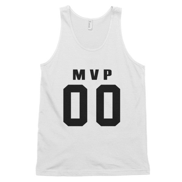 Classic "MVP Double Zero" Tank Top (unisex) -  - White / XS - srce threads - 1