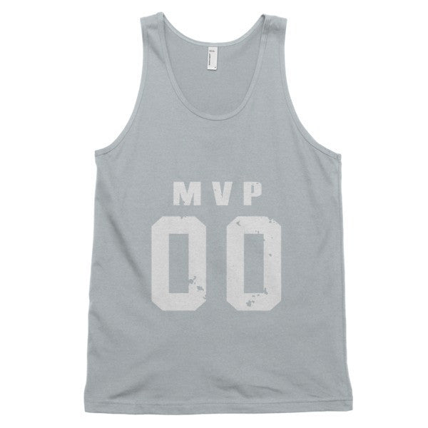 Classic MVP Double Zero White Tank Top (Unisex) -  - New Silver / XS - srce threads - 7