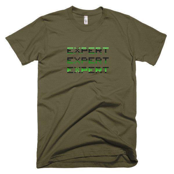 Short Sleeve EXPERT Machine Tri T-Shirt (Unisex) -  - Army / XS - srce threads - 4