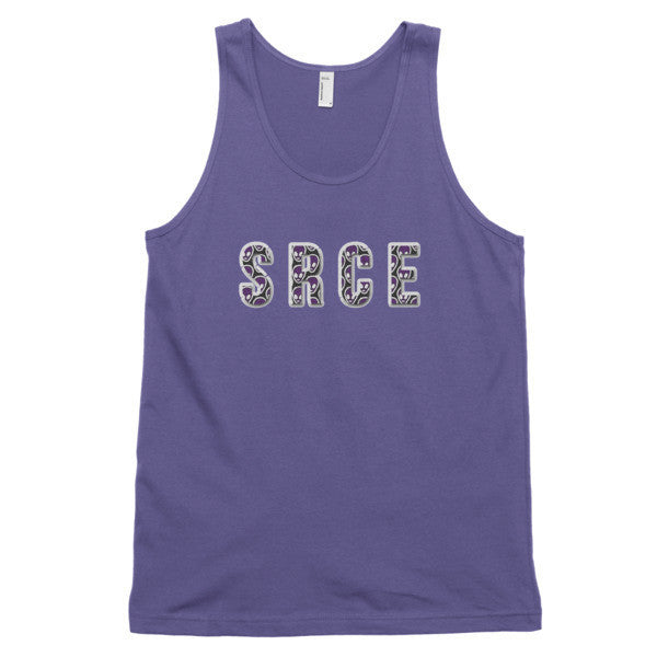 Classic SRCE Alien Purple Over Design Tank Top (Unisex) -  - Purple / XS - srce threads - 6