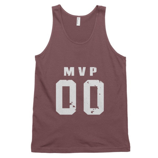 Classic MVP Double Zero White Tank Top (Unisex) -  - Truffle / XS - srce threads - 10