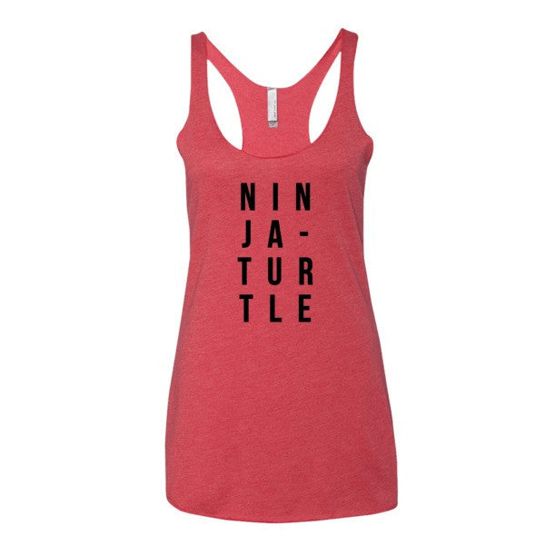 Women's Ninja-Turtle Racerback Summer Tank Top -  - Vintage Red / XS - srce threads - 5