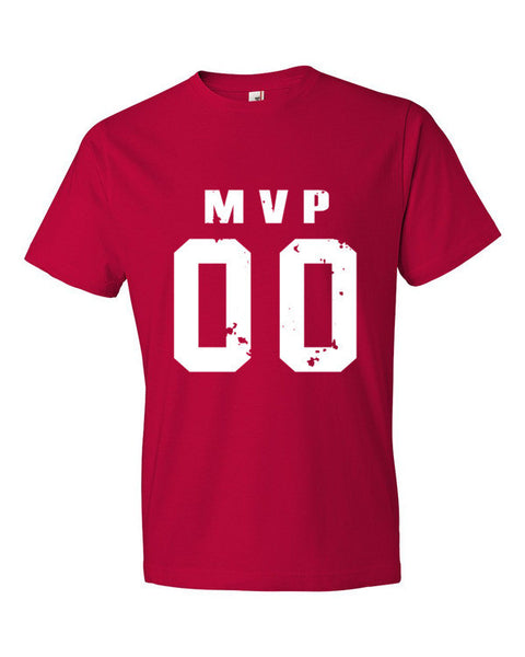 MVP Double Zero White Short sleeve t-shirt -  - Red / S - srce threads - 16