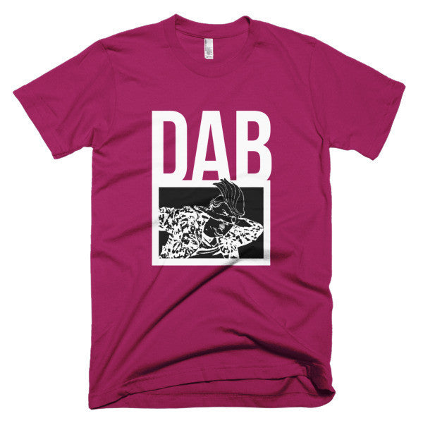 "Dab Trump" Negative Invert Short Sleeve T-shirt (Unisex) -  - Raspberry / XS - srce threads - 12