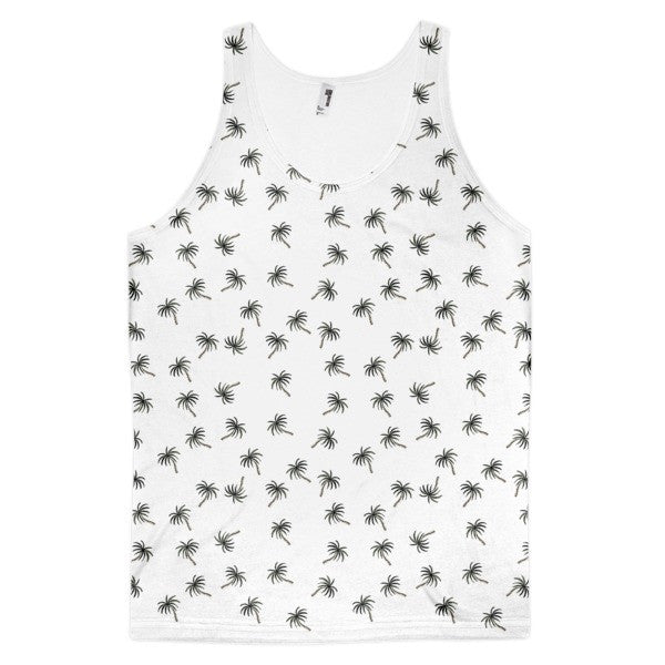 Classic Trippy Palm Tree Tank Top (Unisex) -  - XS - srce threads - 1