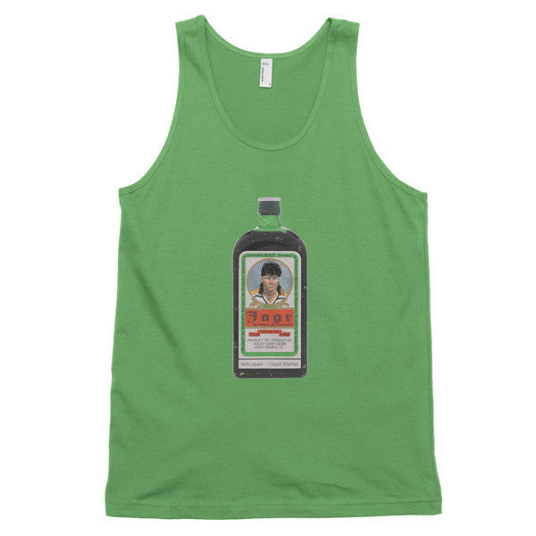 Classic "Jagr - Liquer of the Hockey Gods"  Tank Top (Unisex) -  - Grass / XS - srce threads - 10